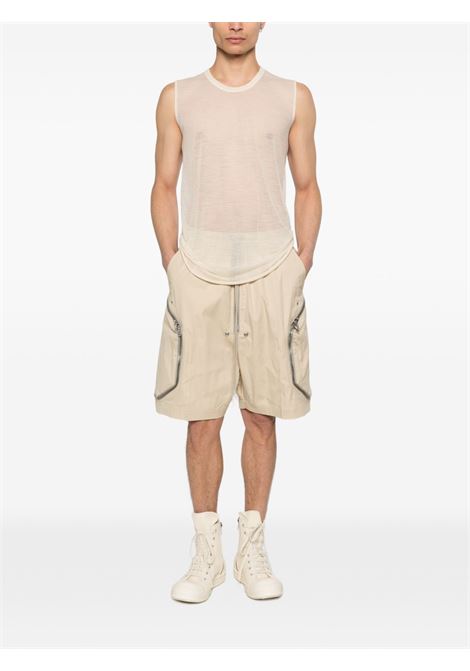basiic sl t tank top man butter RICK OWENS | RU01F2151 JWR81
